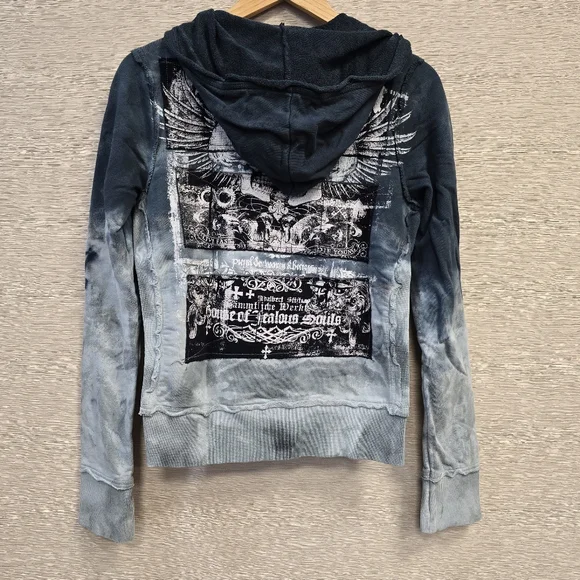 ☠️ Vintage Affliction House Of Jealous Souls Hoodie - Picture 6 of 9